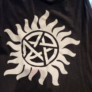 Supernatural protection symbol tank top